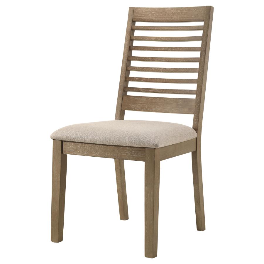 (image for) Scottsdale Wood Dining Side Chair Washed Brown (Set of 2)