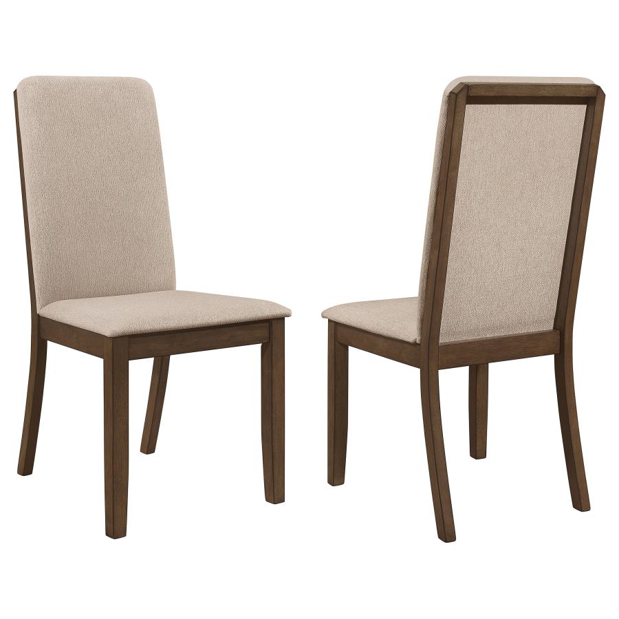 (image for) Wethersfield Wood Dining Side Chair Medium Walnut (Set of 2) - Click Image to Close