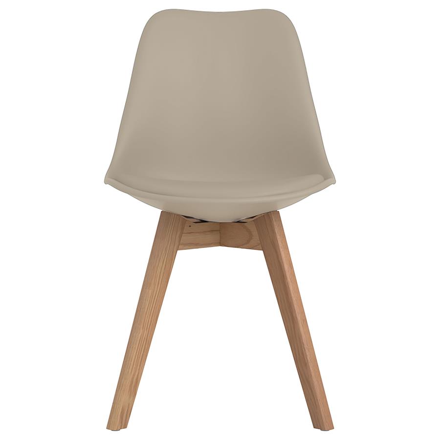 (image for) Caballo Polypropylene Dining Side Chair Tan (Set of 2)