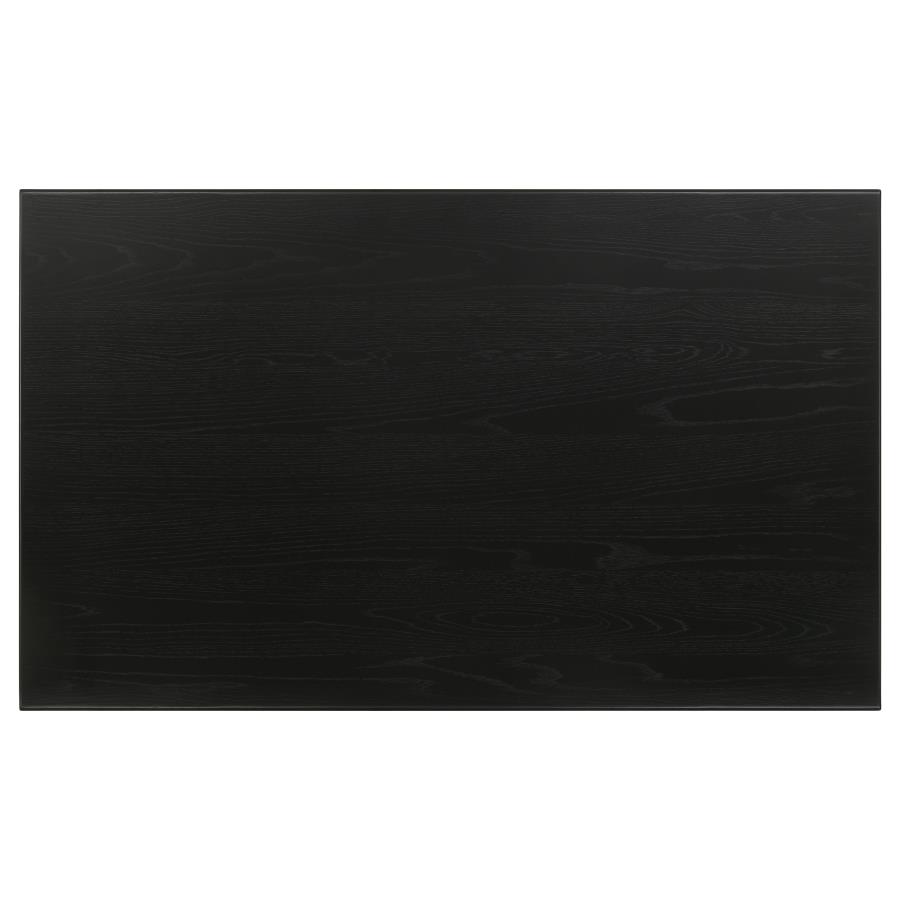 (image for) Appleton Rectangular 59-inch Dining Table Washed Black