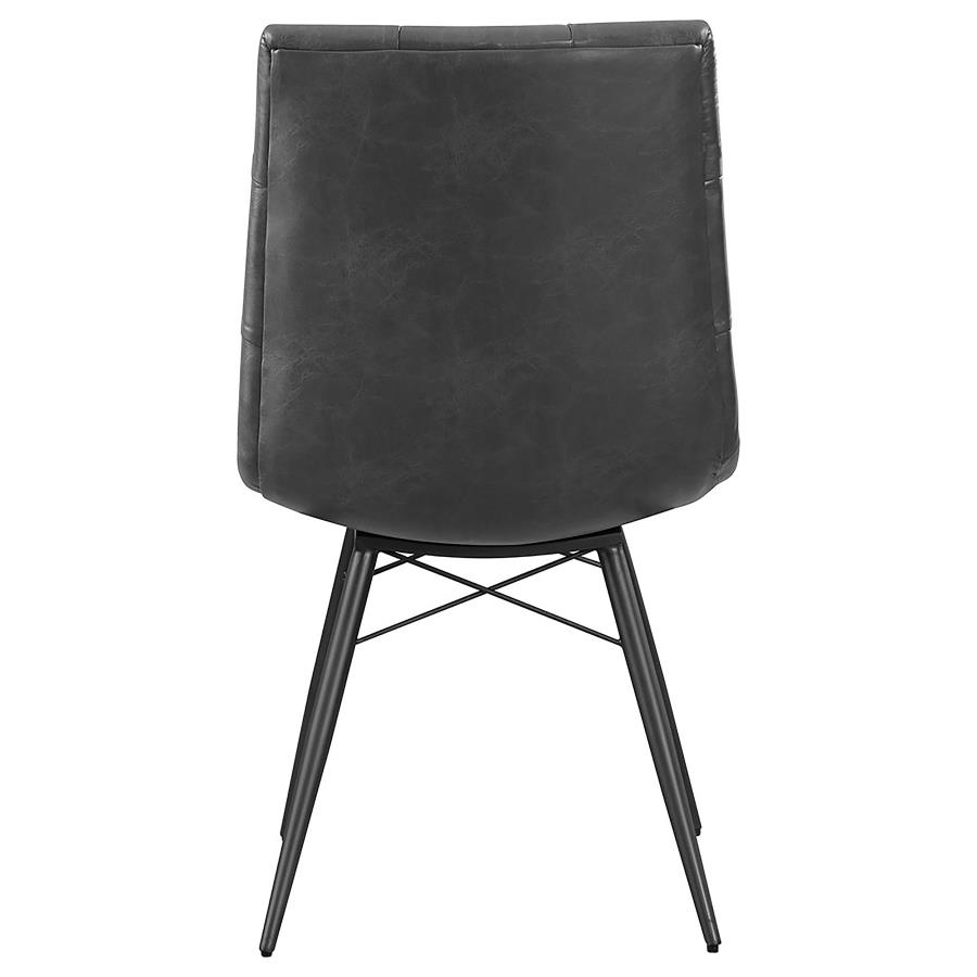 (image for) Aiken Upholstered Dining Side Chair Charcoal (Set of 4)