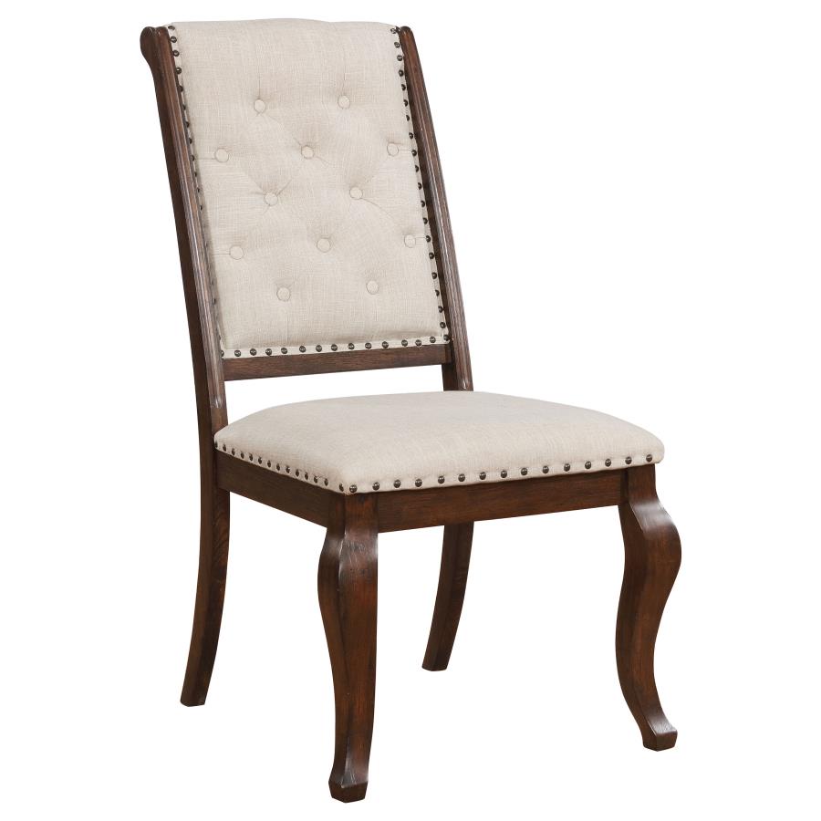 (image for) Brockway Upholstered Dining Chair Barley Java (Set of 2)