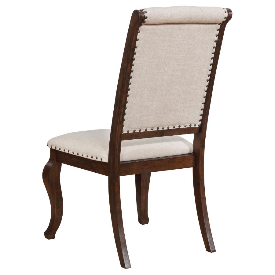 (image for) Brockway Upholstered Dining Chair Barley Java (Set of 2)