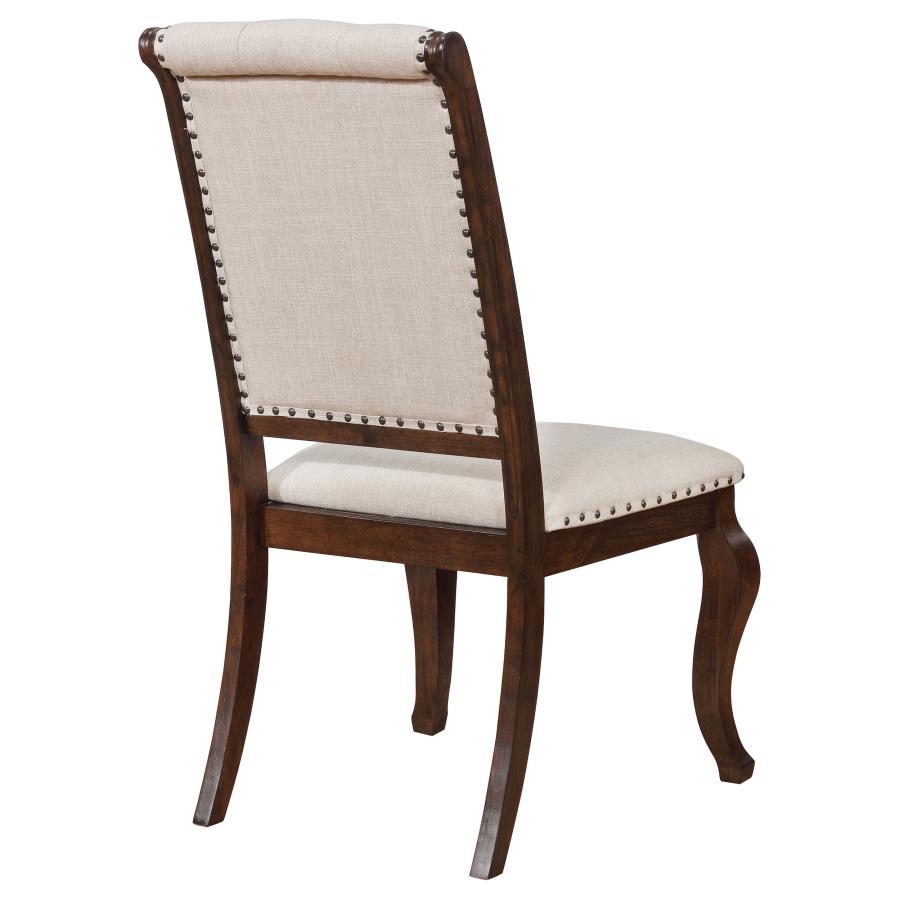 (image for) Brockway Upholstered Dining Chair Barley Java (Set of 2)