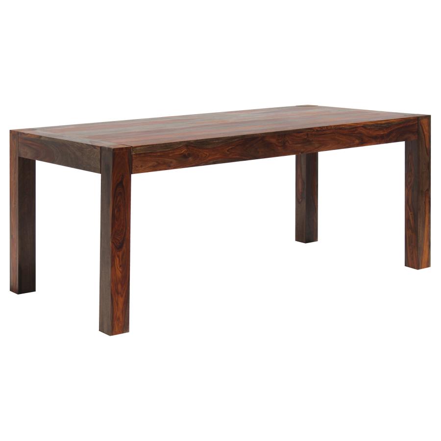 (image for) Keats Rectangular Dining Table Warm Chestnut