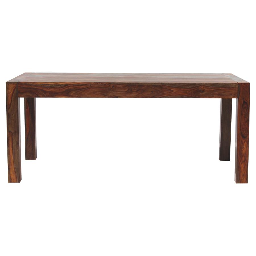 (image for) Keats Rectangular Dining Table Warm Chestnut