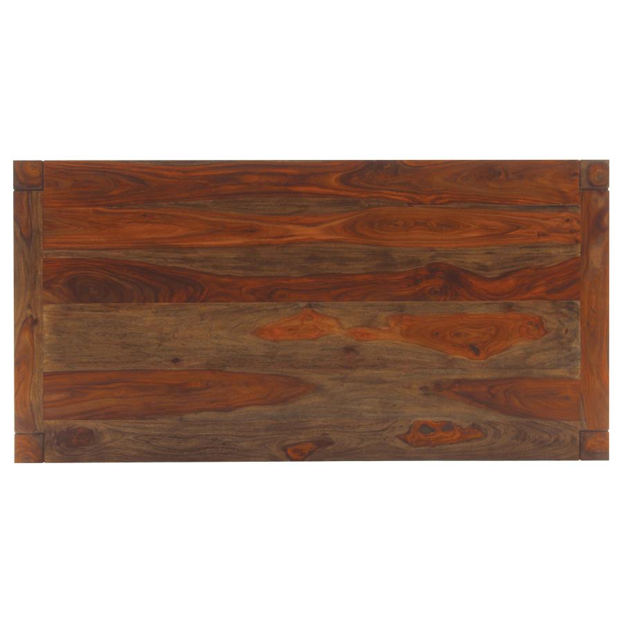 (image for) Keats Rectangular Dining Table Warm Chestnut