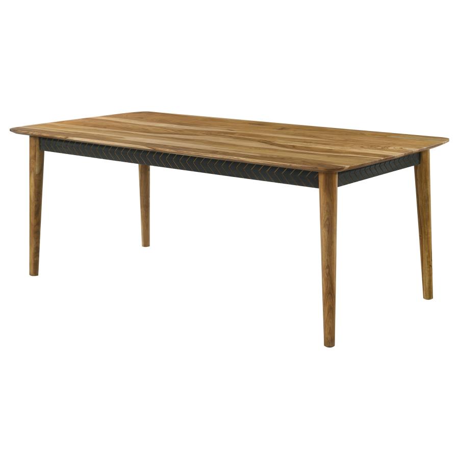 (image for) Partridge Rectangular 80-inch Dining Table Natural Sheesham