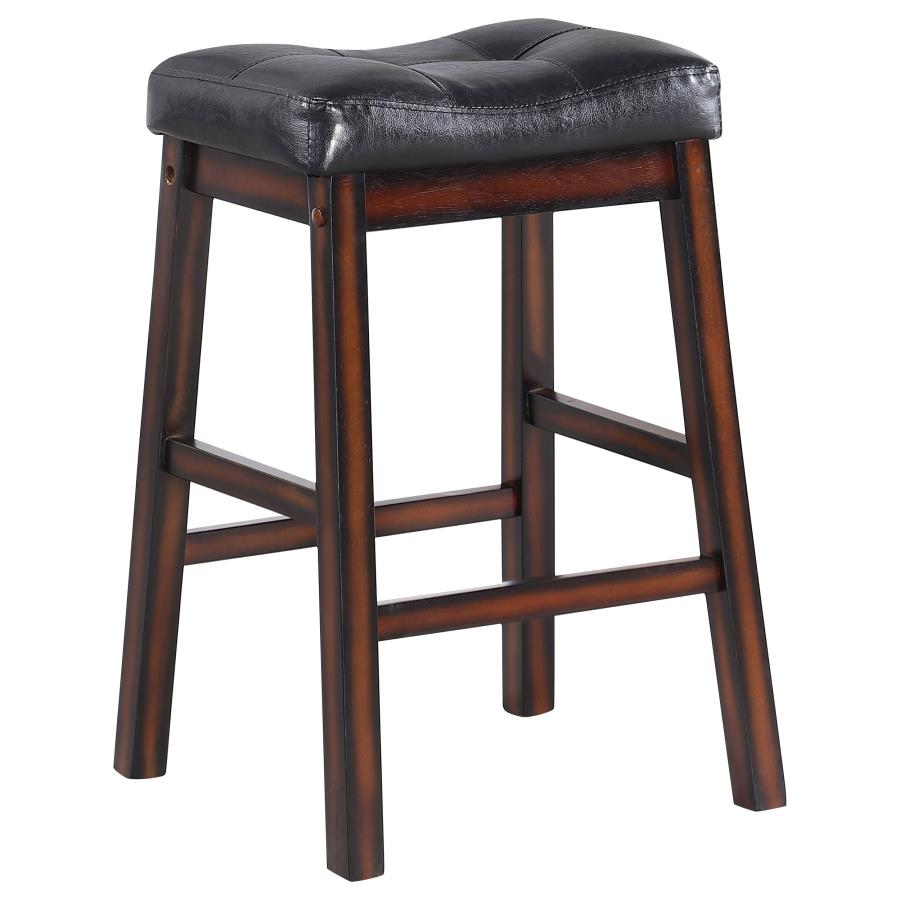 (image for) Donald Upholstered Counter Stool Cappuccino (Set of 2)