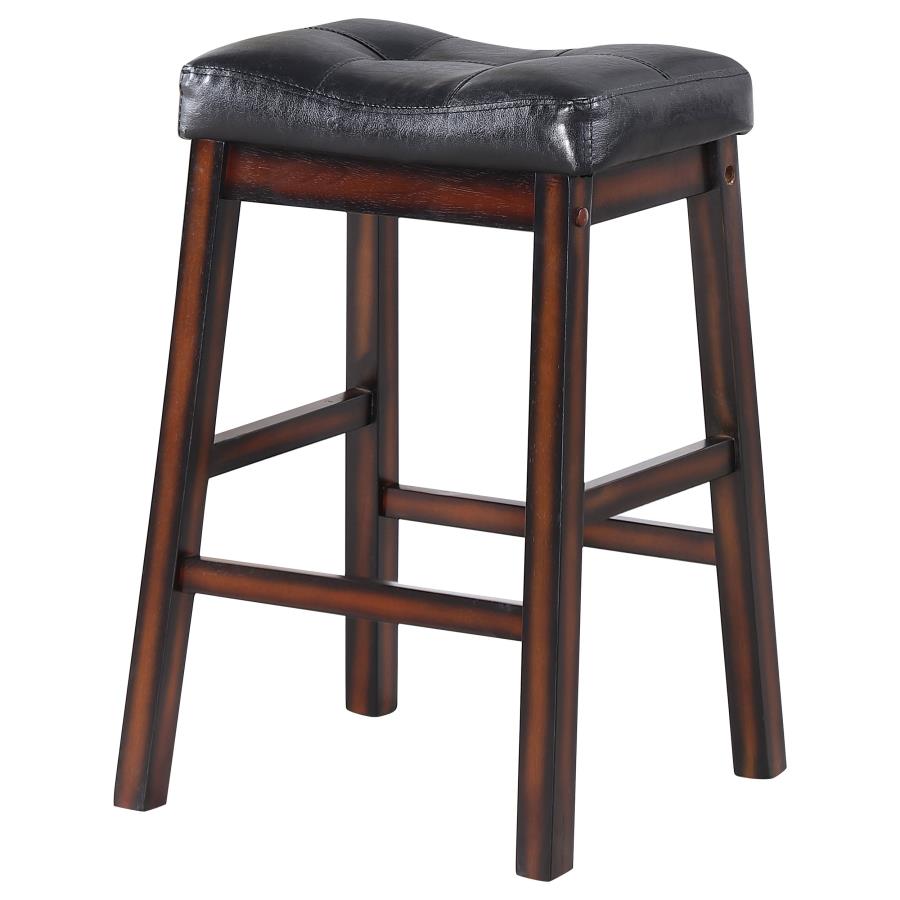 (image for) Donald Upholstered Counter Stool Cappuccino (Set of 2)