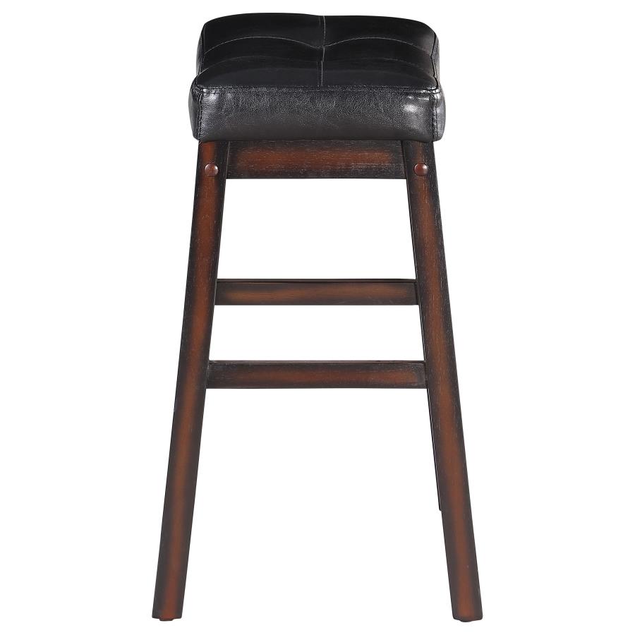 (image for) Donald Upholstered Counter Stool Cappuccino (Set of 2)