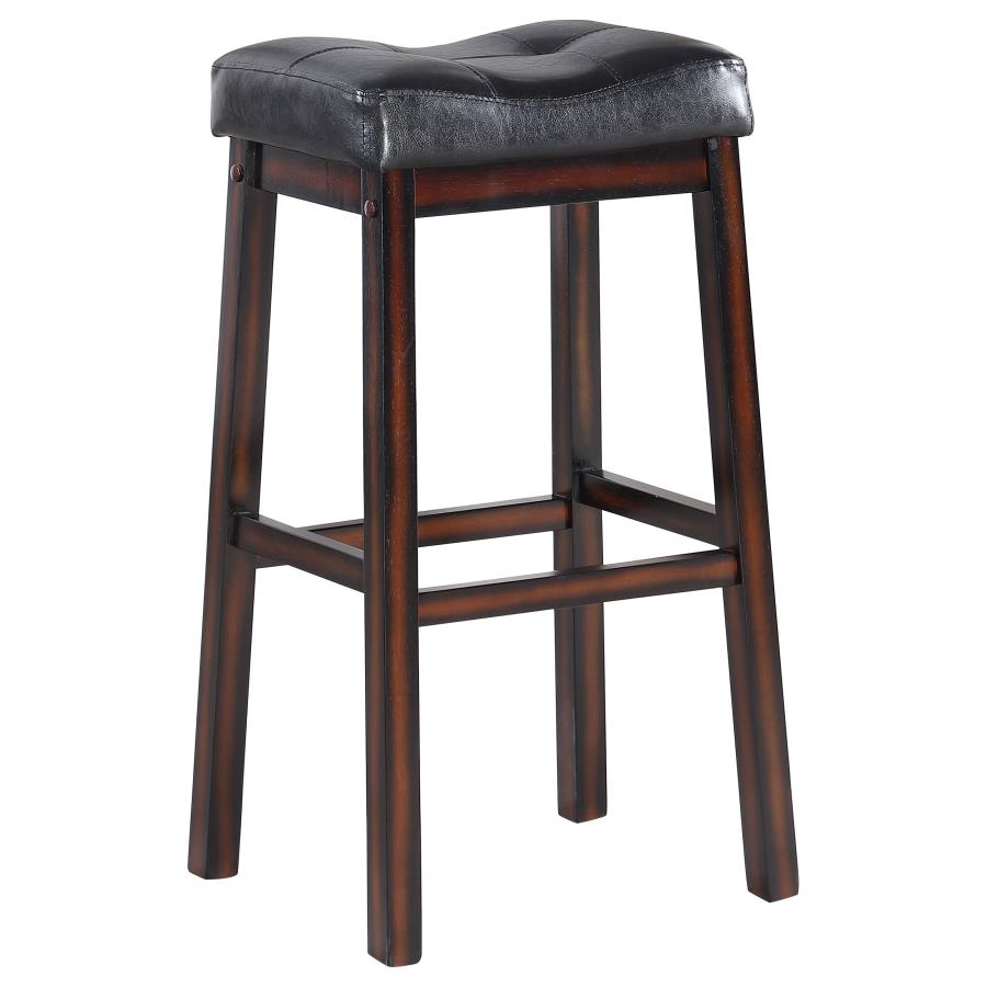 (image for) Donald Upholstered Bar Stool Cappuccino (Set of 2)