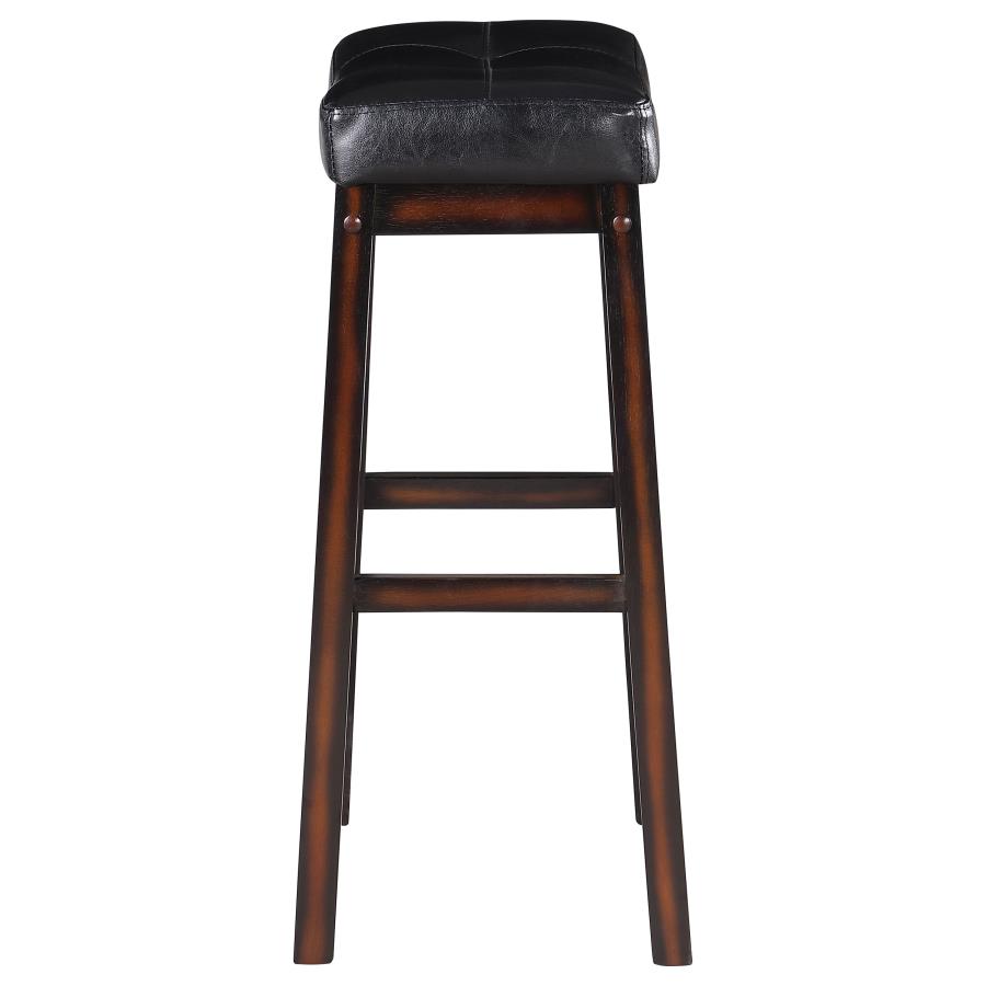 (image for) Donald Upholstered Bar Stool Cappuccino (Set of 2)