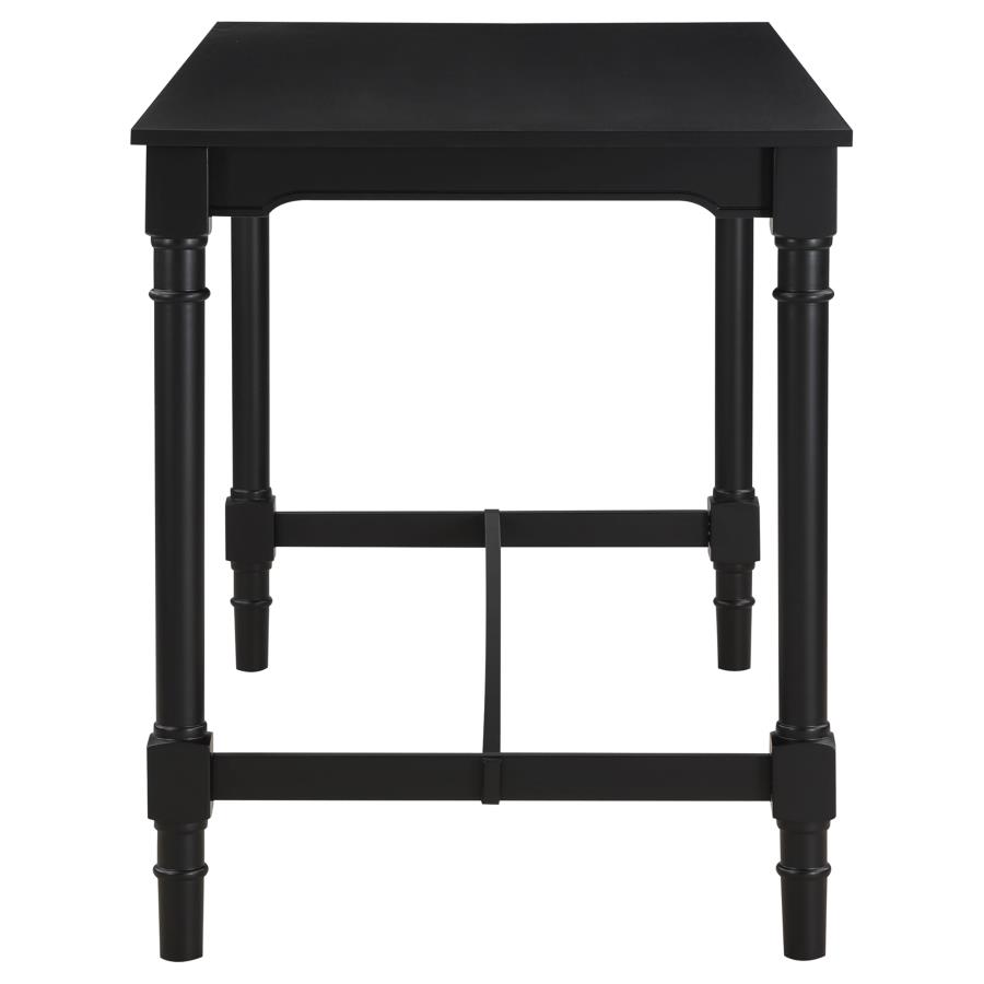 (image for) Martina 5-piece Rectangular Counter Height Dining Set Black