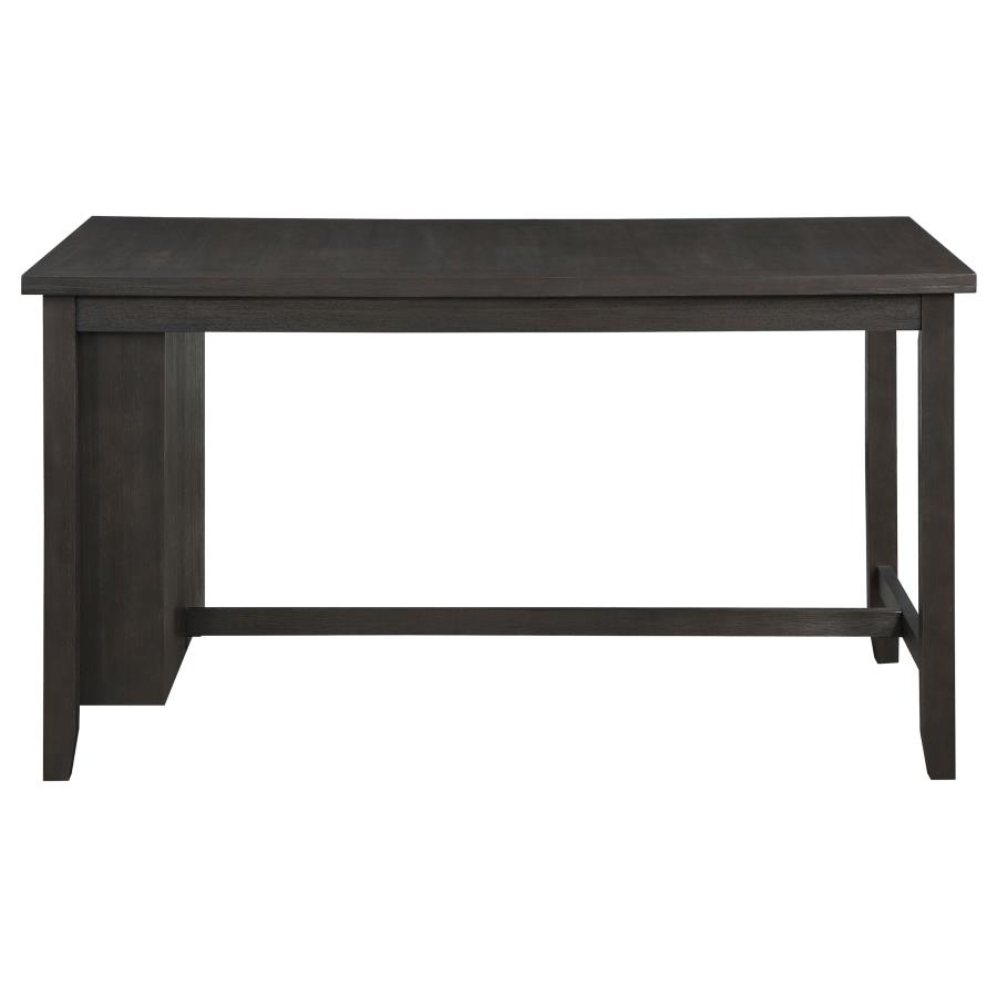 (image for) Elliston 66-inch Counter Height Dining Table Dark Grey