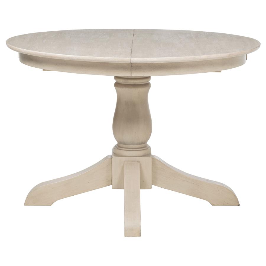 Orrison 5-piece Oval 62-inch Extension Leaf Dining Set Linen