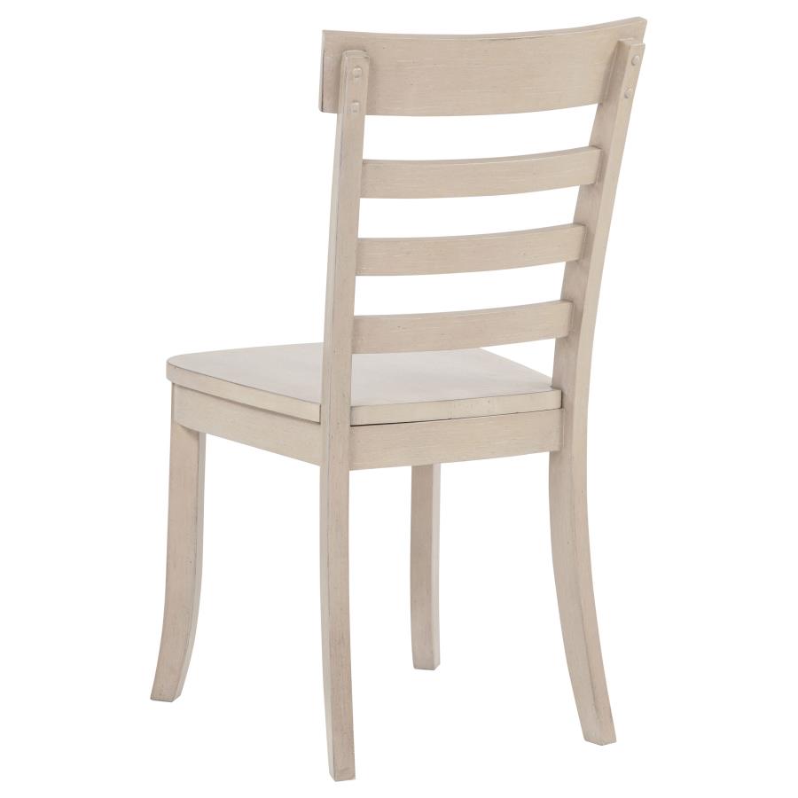 Orrison 5-piece Oval 62-inch Extension Leaf Dining Set Linen