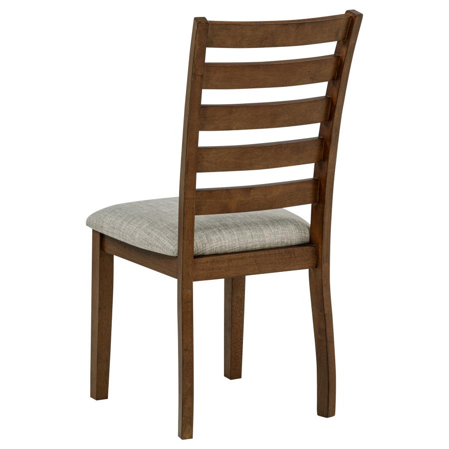 Atwood 5-piece Rectangular Wood Dining Set Warm Brown