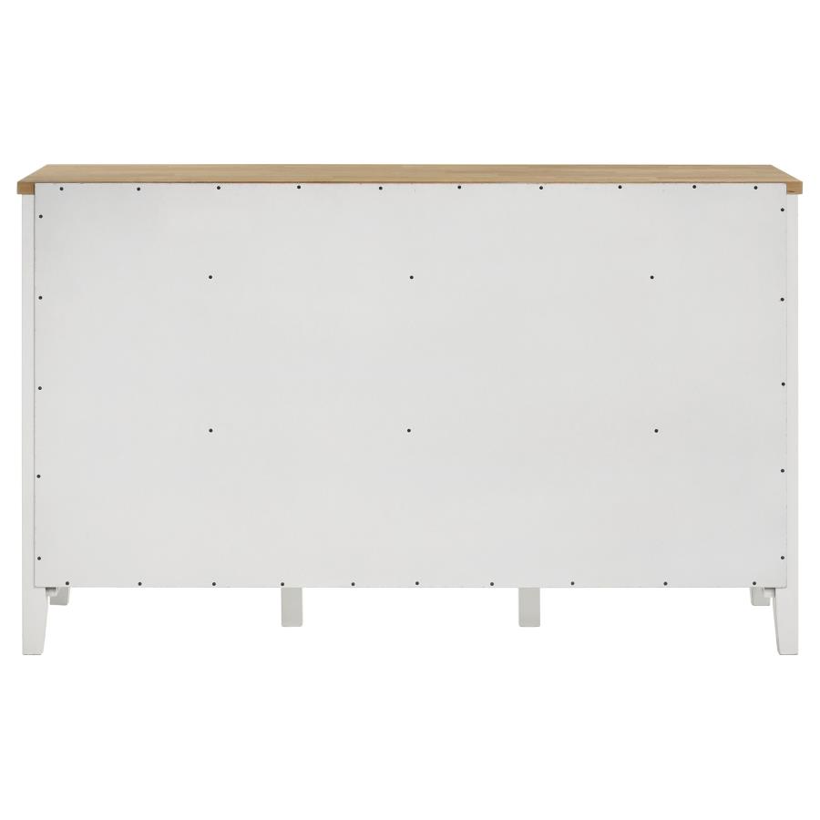 (image for) Hollis 2-door Dining Sideboard Buffet Storage Cabinet White