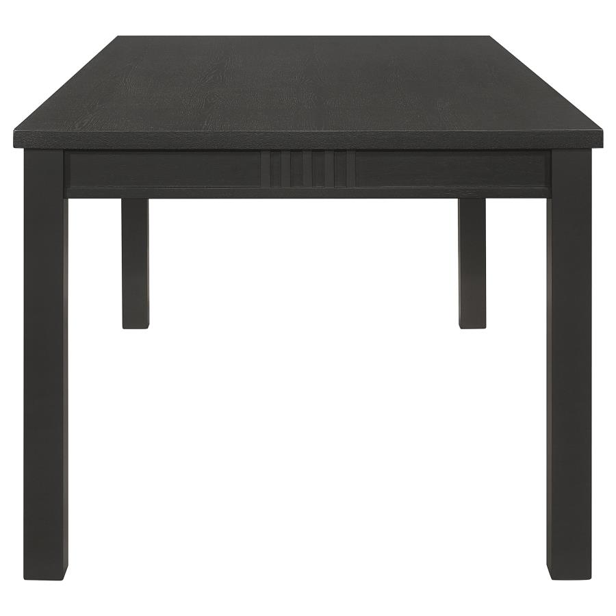 (image for) Marbrisa 7-piece Rectangular Dining Table Set Matte Black