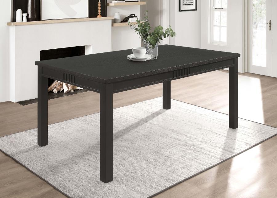 (image for) Marbrisa Rectangular 71-inch Wood Dining Table Matte Black