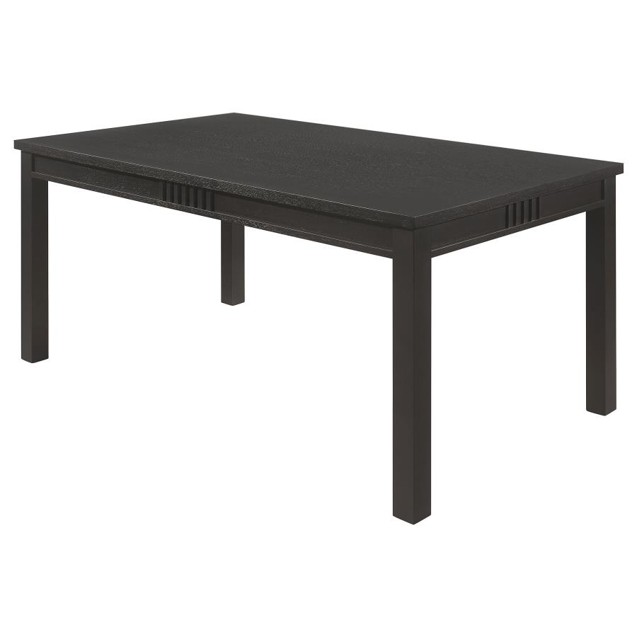 (image for) Marbrisa Rectangular 71-inch Wood Dining Table Matte Black