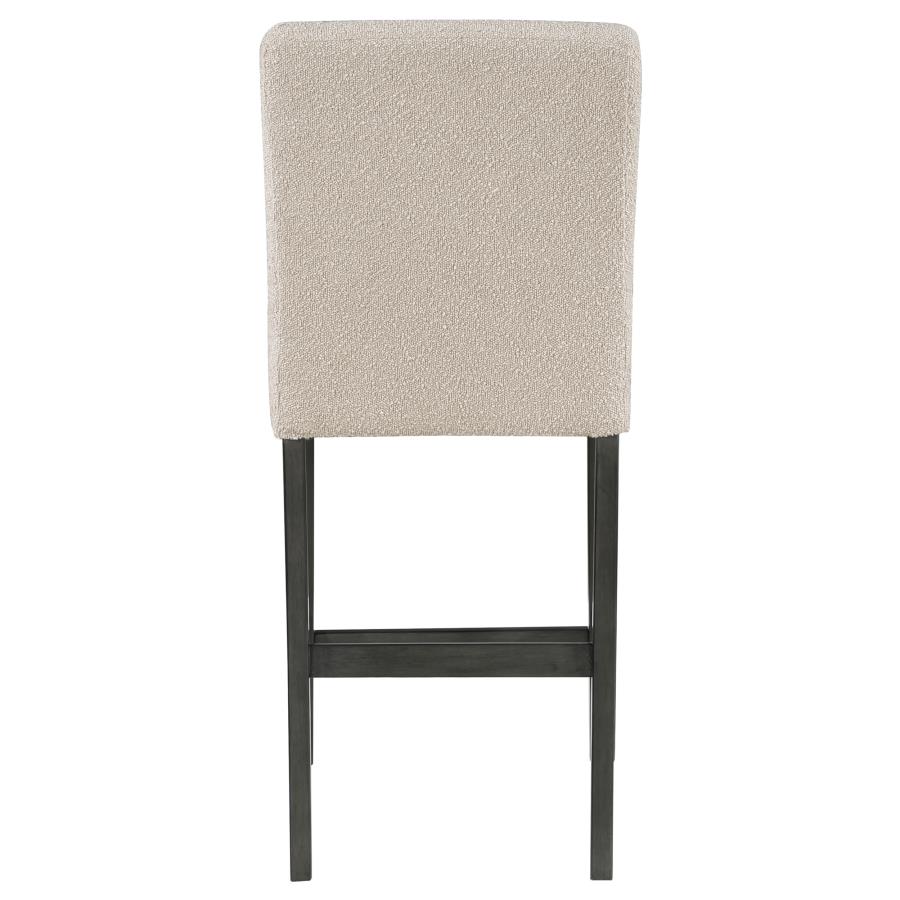 (image for) Alba Boucle Upholstered Counter Chair Beige (Set of 2)