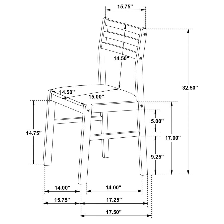 Modal Additional Images for Bucknell 3-piece Round Drop Leaf Dining Table Set White