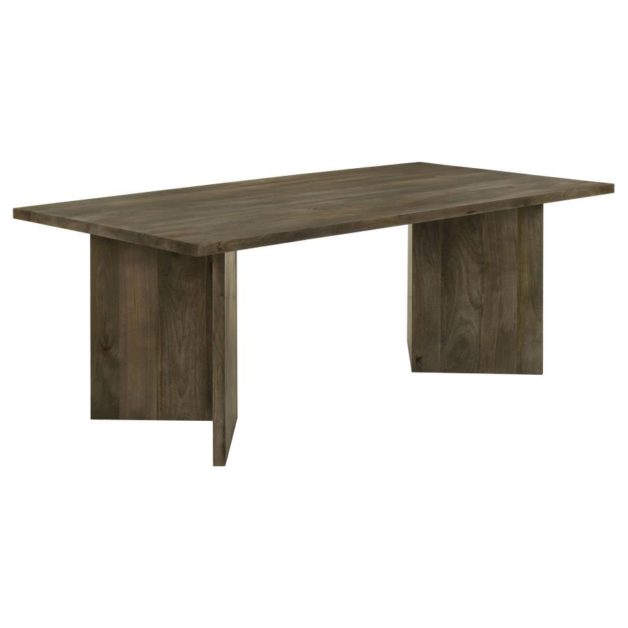 (image for) Tyler 80-inch Solid Wood Dining Table Mango Brown - Click Image to Close