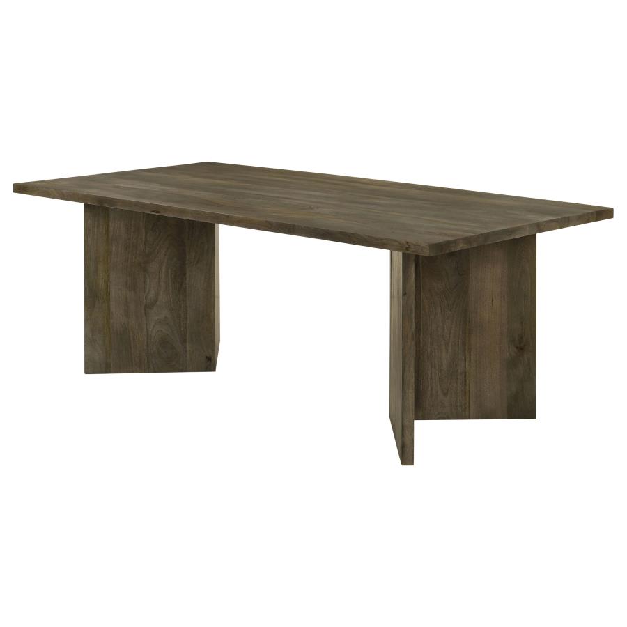 (image for) Tyler 80-inch Solid Wood Dining Table Mango Brown