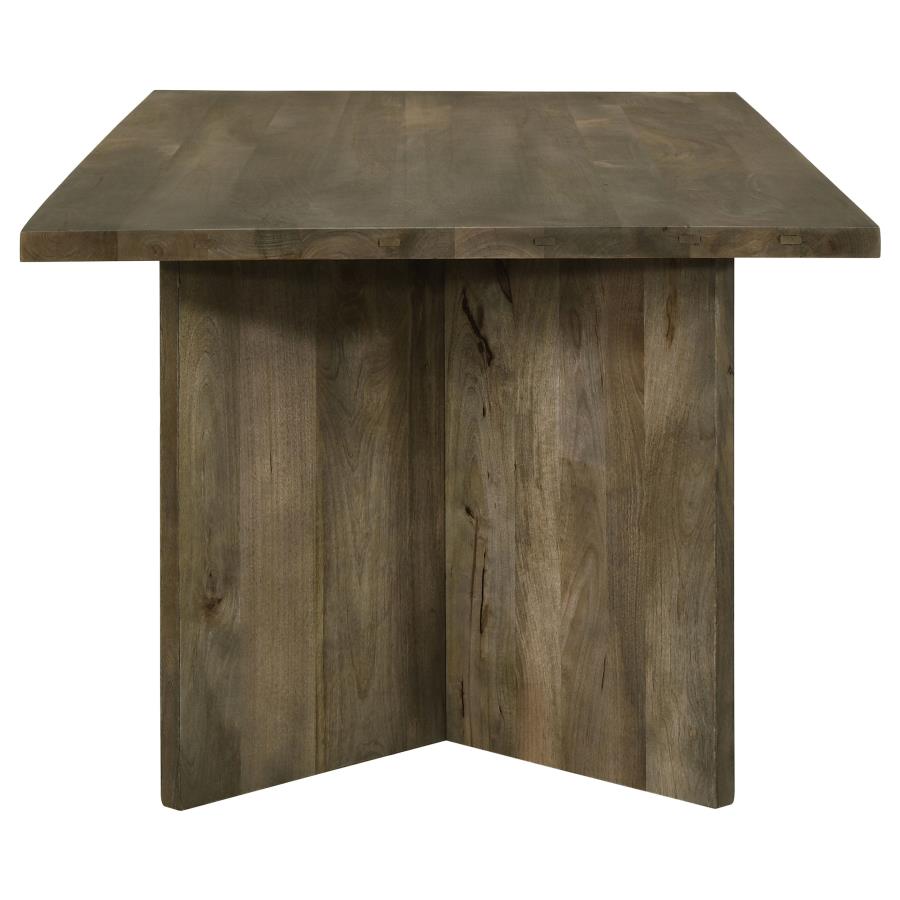 (image for) Tyler 80-inch Solid Wood Dining Table Mango Brown