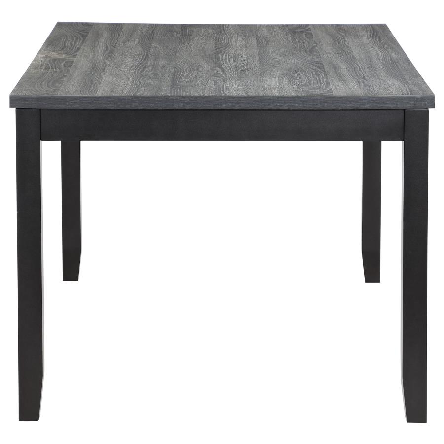 (image for) Barlow 6-piece Rectangular Dining Table Set Grey and Black