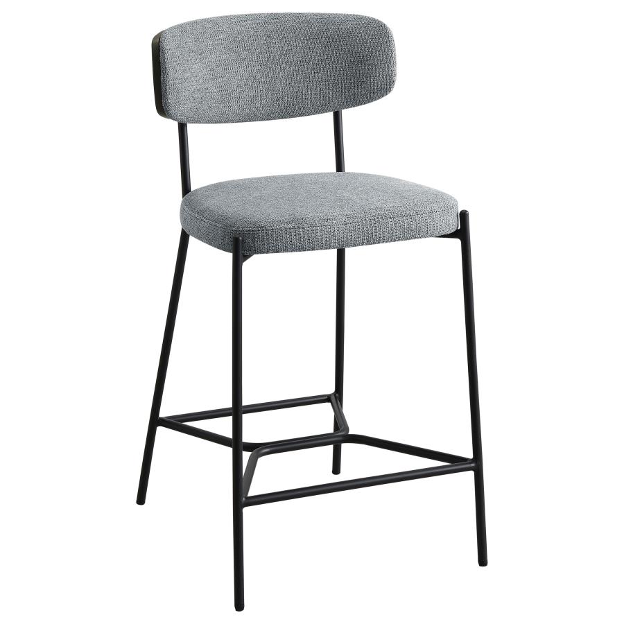 (image for) Elison Counter Height Bar Stool Grey (Set of 2)