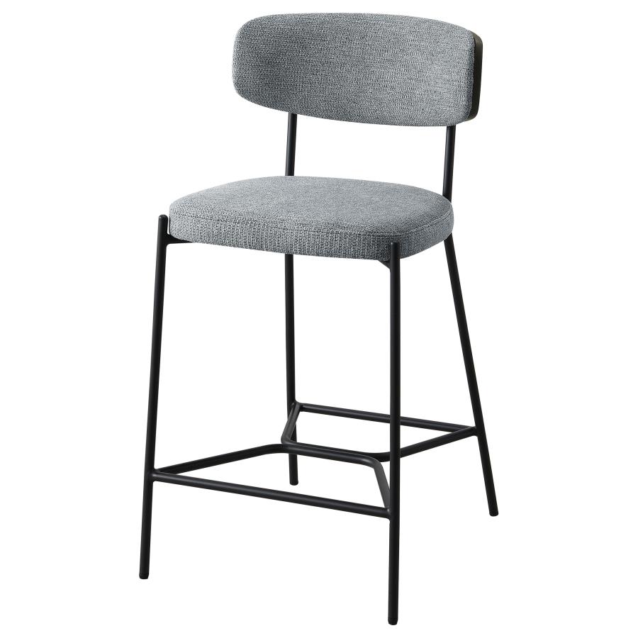 (image for) Elison Counter Height Bar Stool Grey (Set of 2)