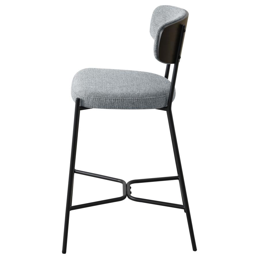 (image for) Elison Counter Height Bar Stool Grey (Set of 2)