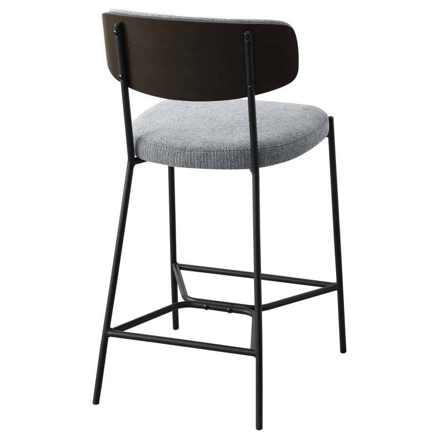 (image for) Elison Counter Height Bar Stool Grey (Set of 2)