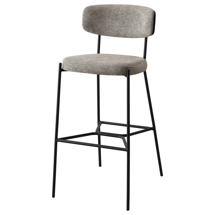 (image for) Elison Pub Height Bar Stool Light Brown (Set of 2)