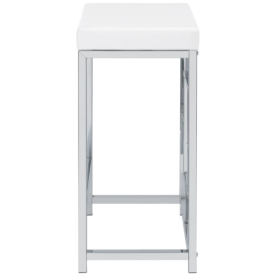 (image for) Jackson 5-piece Multipurpose Counter Height Table Set White