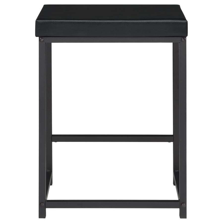 (image for) Hawes 4-piece Multipurpose Counter Height Table Set Black