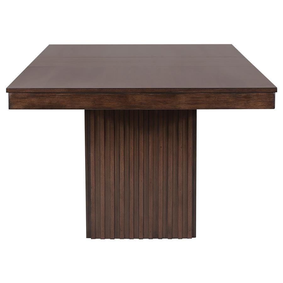 (image for) Briarwood 77-inch Extension Leaf Dining Table Mango Oak