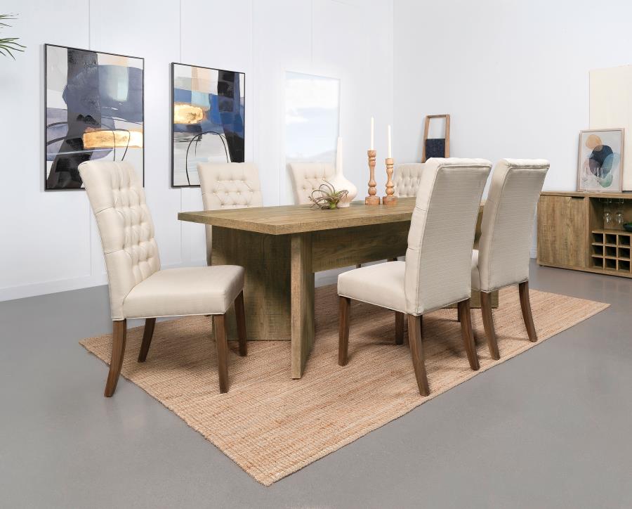 (image for) Jamestown 84-inch Composite Wood Dining Table Mango