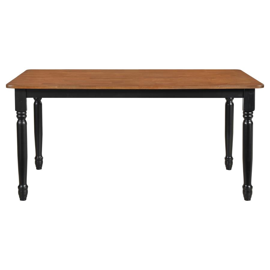 (image for) Hollyoak Rectangular 63-inch Wood Dining Table Walnut