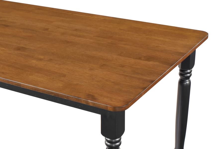 (image for) Hollyoak Rectangular 63-inch Wood Dining Table Walnut