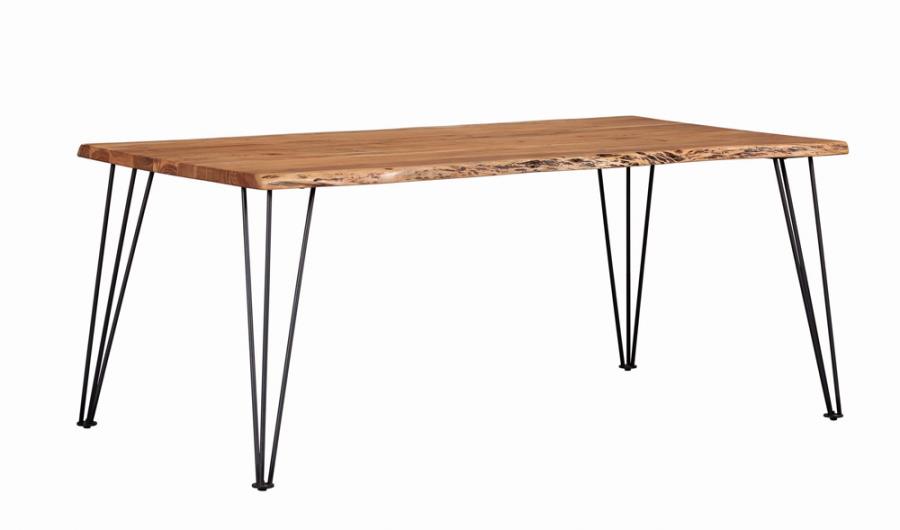 (image for) Sherman 71-inch Live Edge Dining Table Natural Acacia - Click Image to Close