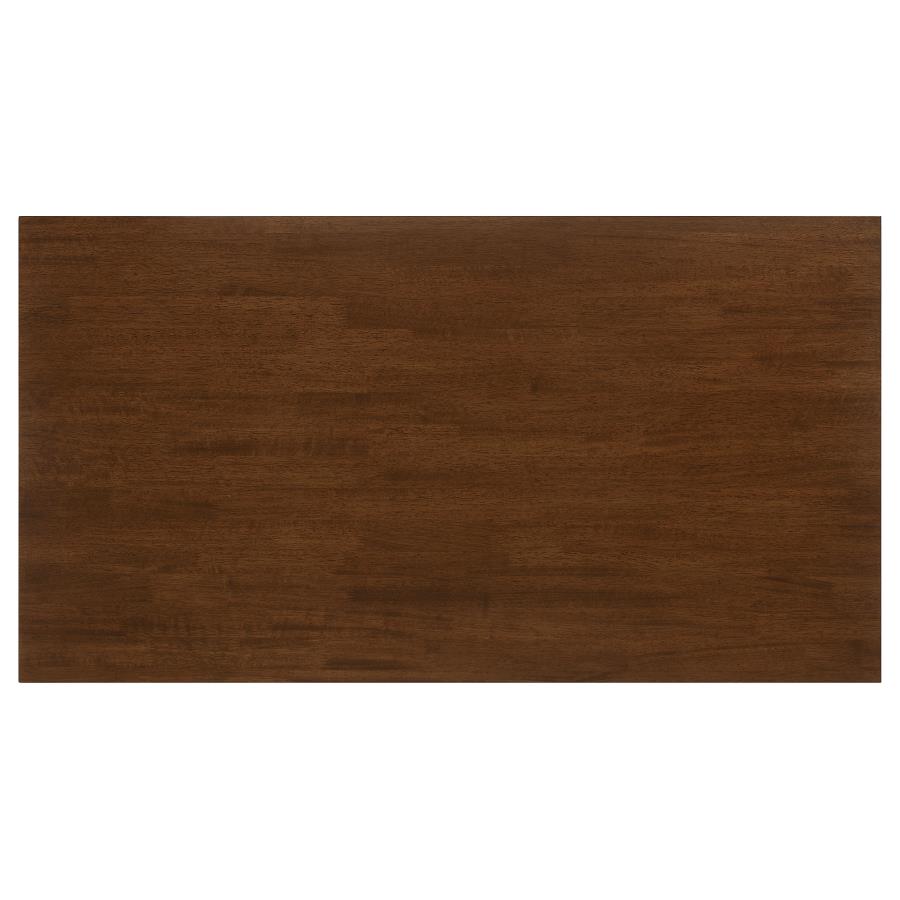 (image for) Connie 4-piece Counter Height Set Chestnut and Dark Brown