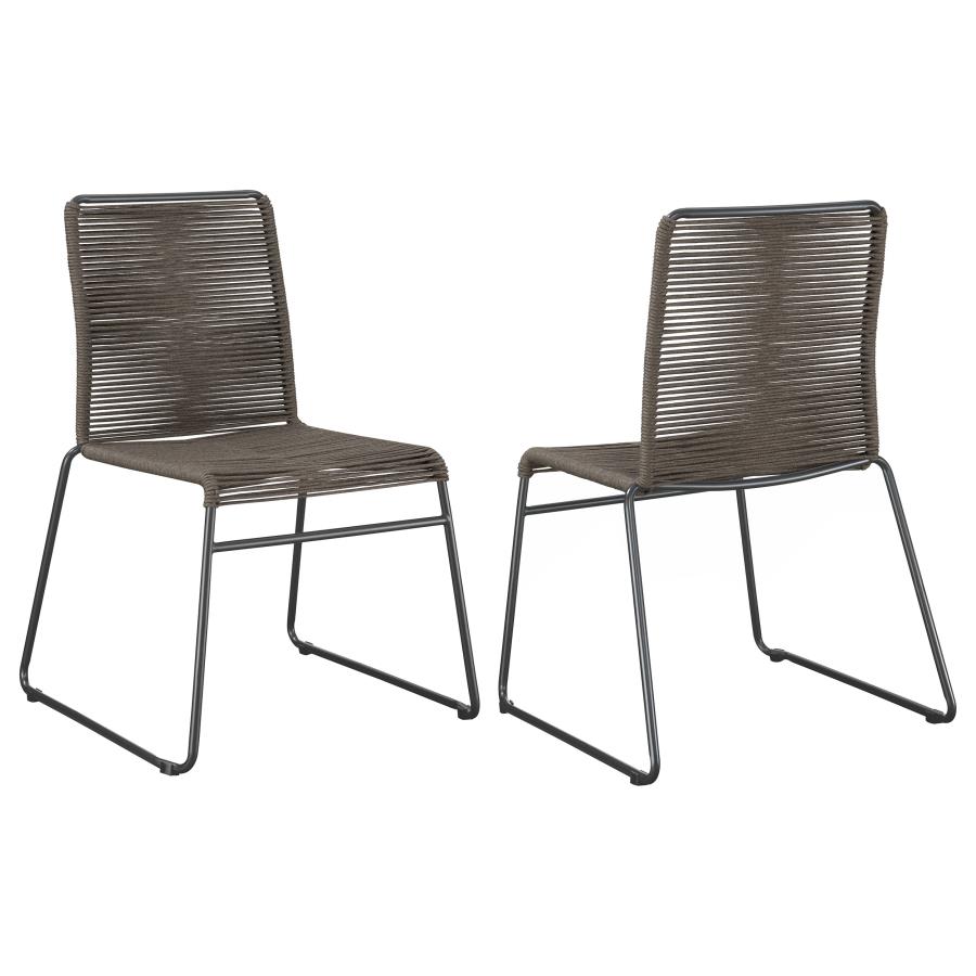 (image for) Jerome Upholstered Stackable Side Chairs (Set of 2)