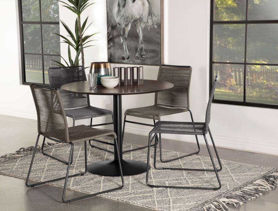 (image for) Jerome Upholstered Stackable Side Chairs (Set of 2)