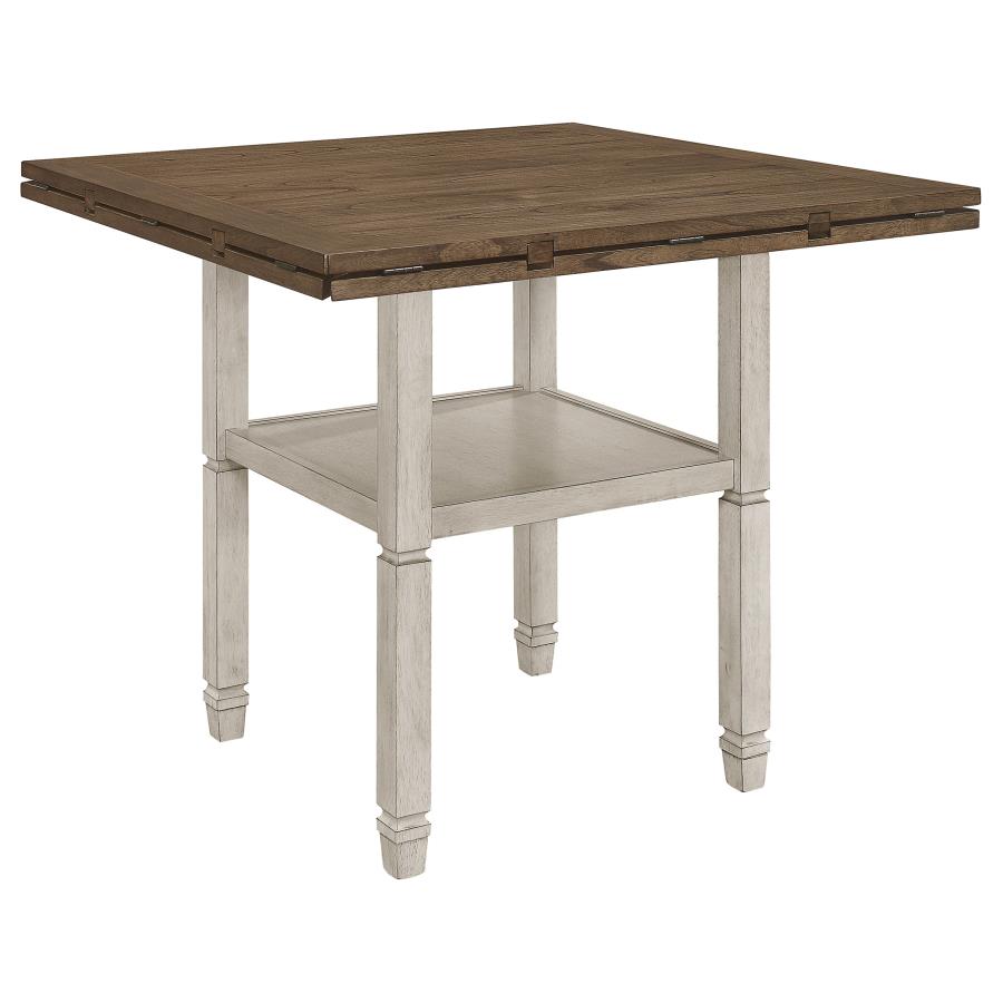 (image for) Sarasota 60-inch Extension Counter Dining Table Rustic Cream