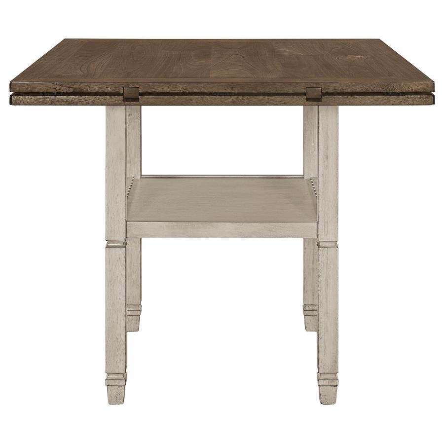 (image for) Sarasota 60-inch Extension Counter Dining Table Rustic Cream