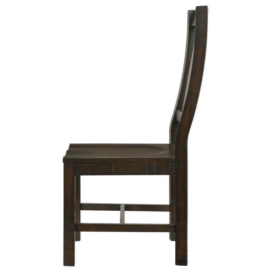 (image for) Calandra Wood Dining Side Chair Vintage Java (Set of 2)